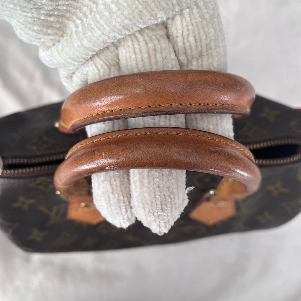 Louis Vuitton Brown Monogram Satchel - Picture 2 of 11